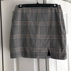 ABERCROMBIE plaid mini skirt brand new size S